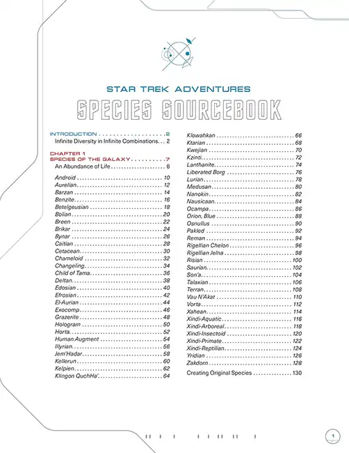 Species Sourcebook (Star Trek Adventures Second Edition) - Afbeelding 2