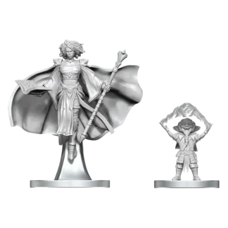 Gnome Warlock & Aasimar Wizard (D&D Nolzur's Marvelous Miniatures)(2)