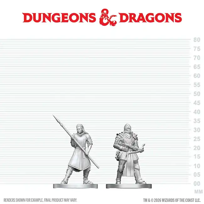 Townguards (D&D Nolzur's Marvelous Miniatures)(2) - Afbeelding 2