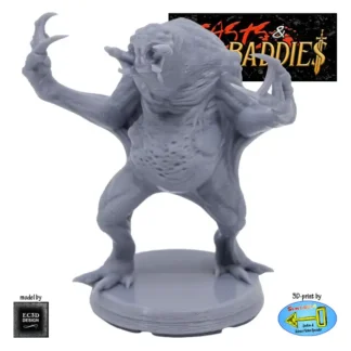 Ettercap (Beasts & Baddies V2, 3D print, resin)
