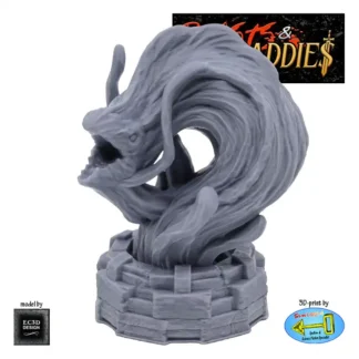 Water Weird (Beasts & Baddies V2, 3D print, resin)