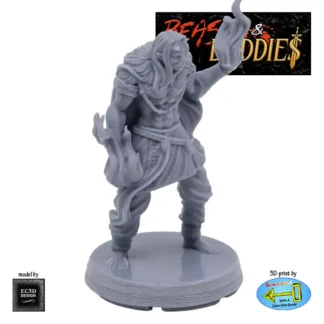 Oni (Beasts & Baddies V2, 3D print, resin)