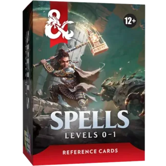 D&D Spells: Levels 0 -1 Reference Cards