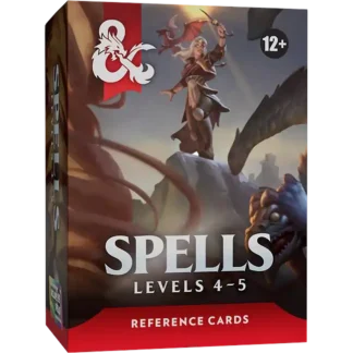D&D Spells: Levels 4 -5 Reference Cards