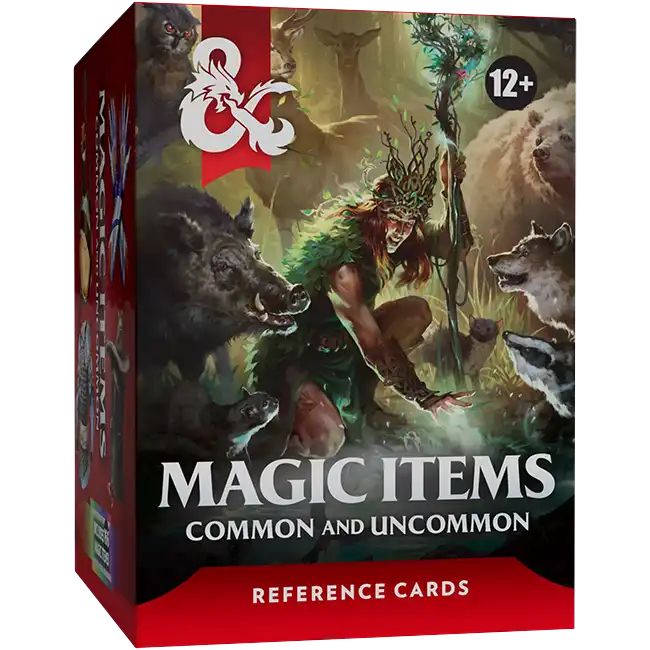 D&D Magic Items: Common and Uncommon Reference Cards
