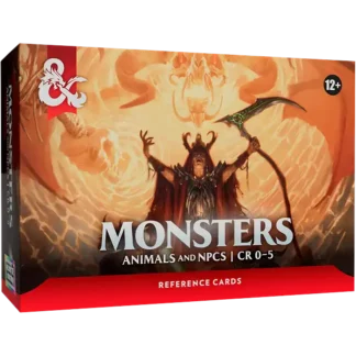 D&D Monsters: Animals and NPCs Reference Cards
