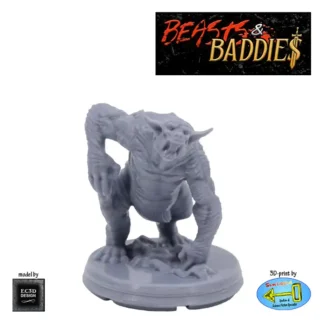 Dretch (Beasts & Baddies V2, 3D print, resin)