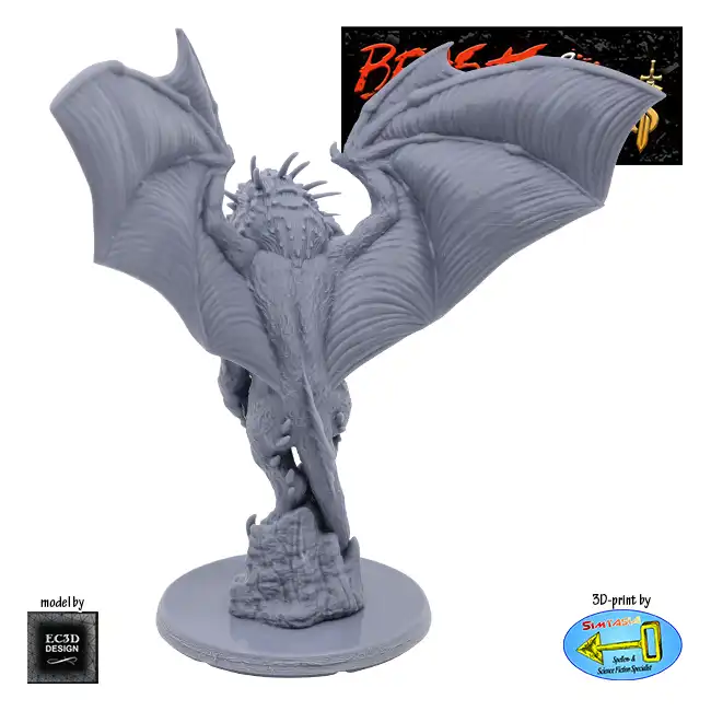 Manticore (Beasts & Baddies V2, 3D print, resin) - Image 2